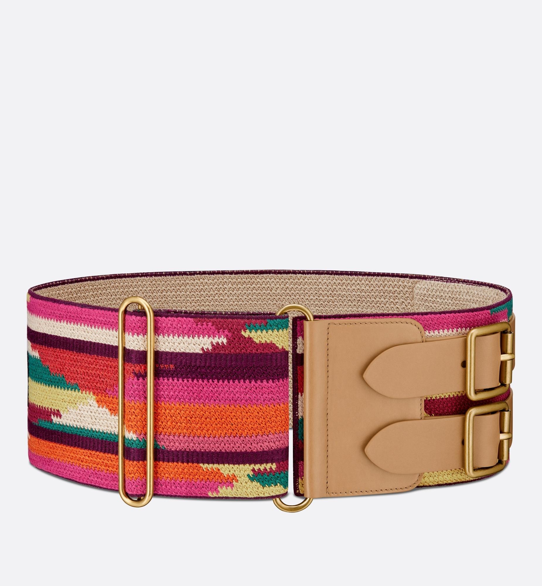 D-Waist Belt Multi-Coloured | Womens Dior Belts ⋆ Rincondelamujer