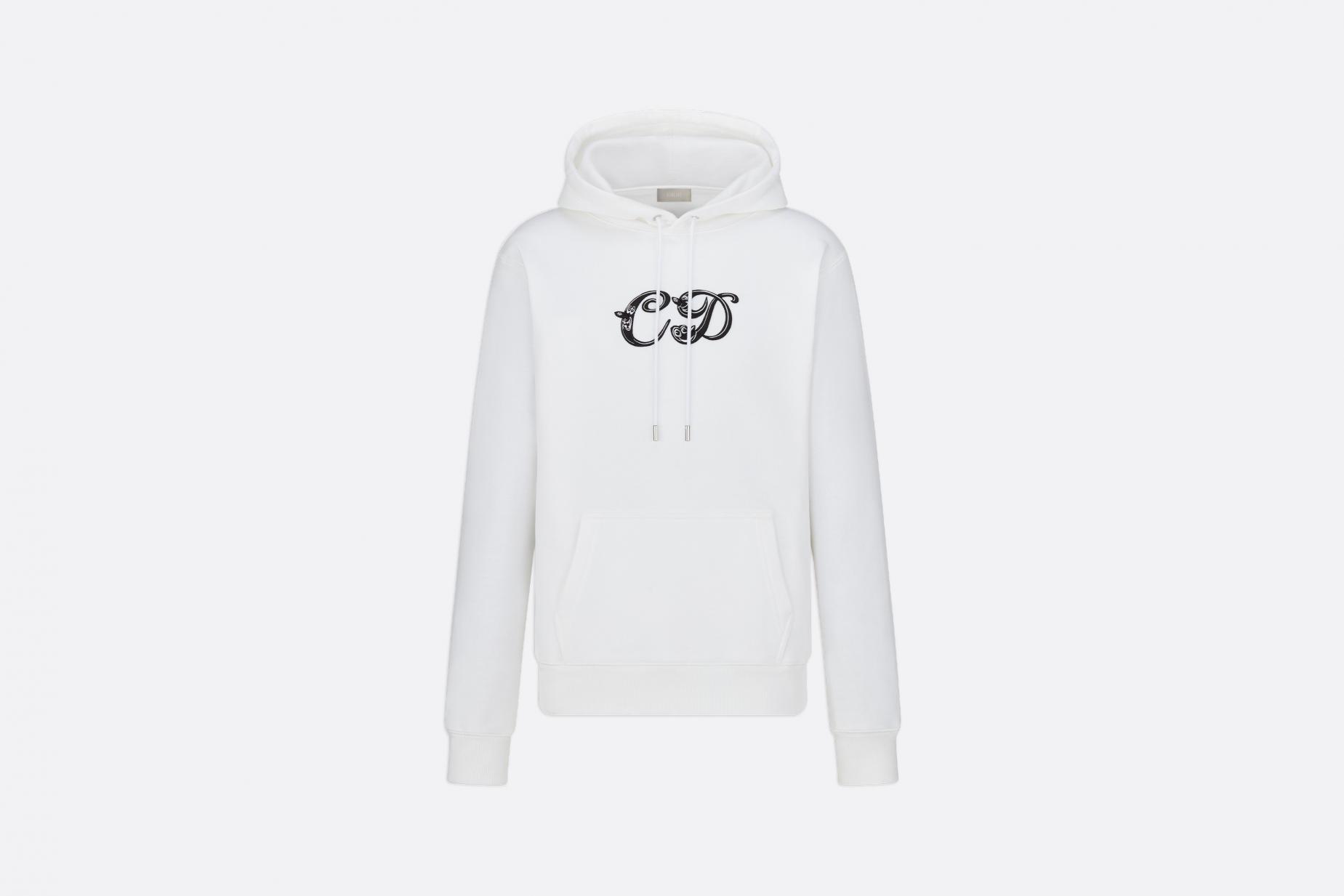 OversizedAnd Kenny Scharf Hooded Sweatshirt White | Mens Dior Sweaters  Sweatshirts ⋆ Rincondelamujer